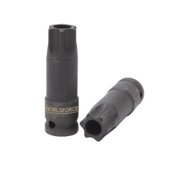 Torx Lokma Darbeli T100 Delikli 1/2''