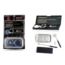 11310-Manyetik Set 5'lİ (Tepsi + LED Çubuk + Ayna)