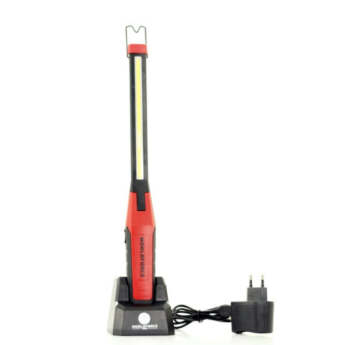 Şarjlı El Lambası COB Ledli İnce, Katlanır, Kısma Özellikli, Sehpalı 3.7V 2600mAh