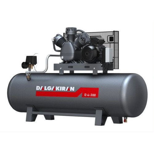 DALGAKIRAN 300 Litre Kompresör 8 BAR 2 KAFA 4-HP