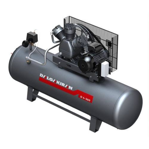 DALGAKIRAN 300 Litre Kompresör 8 BAR 2 KAFA 4-HP